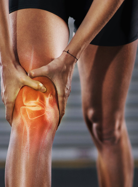 Dolor de rodilla y lesión articular